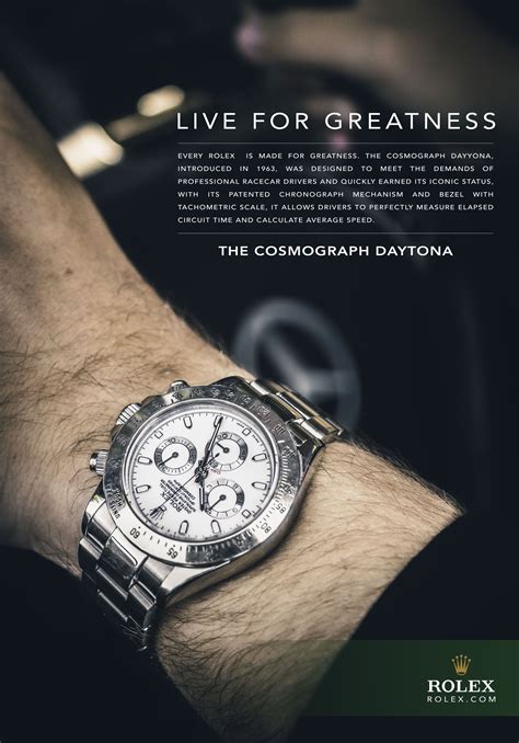 rolex brand ads